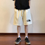 ！22夏季新款宽松大码港风东面S短裤卫裤DK1730-P35控49，男装牛仔裤，星座508（原C305）