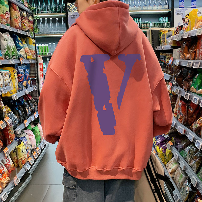 21秋季新款港风紫色V宽松大码OVERSIZE高街休闲连帽卫衣P40-控58,男装卫衣,星座508（原C305）