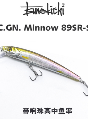 常吉GN89悬停米诺G.C.GN Minnow 89SR-SP海鲈鱼悬浮抽停路亚假饵