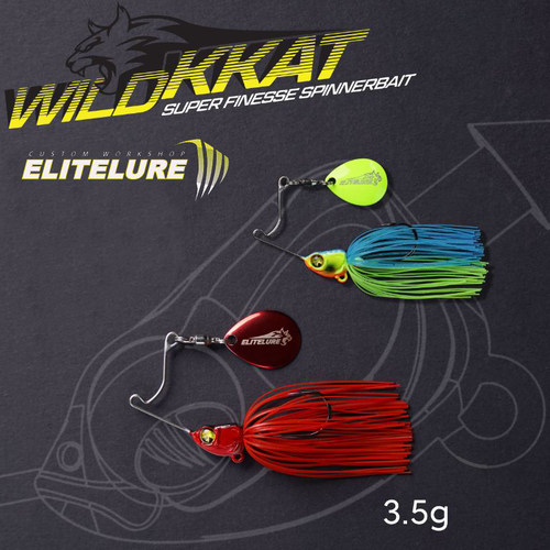 ELITELURE艾利特迷你复合亮片胡须佬路亚饵水面拖拉机3.5g/5g鲈鱼