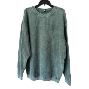 打底衫 外贸男女同款 薄卫衣 罗纹衫 纯棉纯色雪花水洗oversize风格