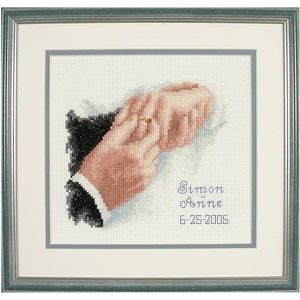 R线小小鱼T061 人物【执子之手】欧式浪漫结婚精准印花十字绣套件,居家布艺,十字绣套件,淘宝优惠券,粉丝福利购,淘宝优惠卷