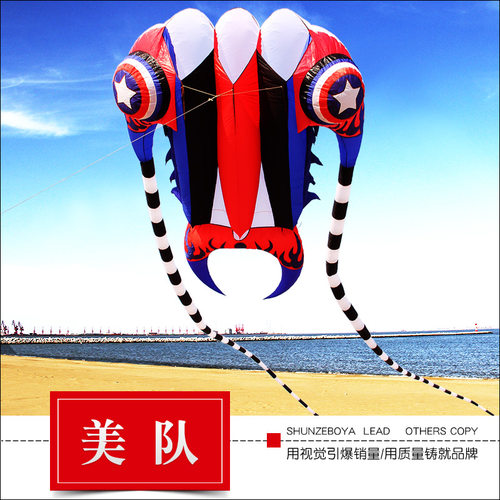 潍坊新奇特三叶虫软体风筝