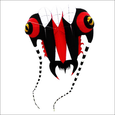 新品潍坊马老四三叶虫软体风筝