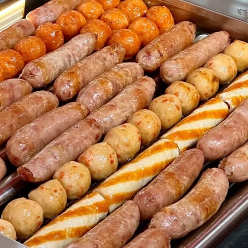 商用台湾烤肠连锁店定制肠