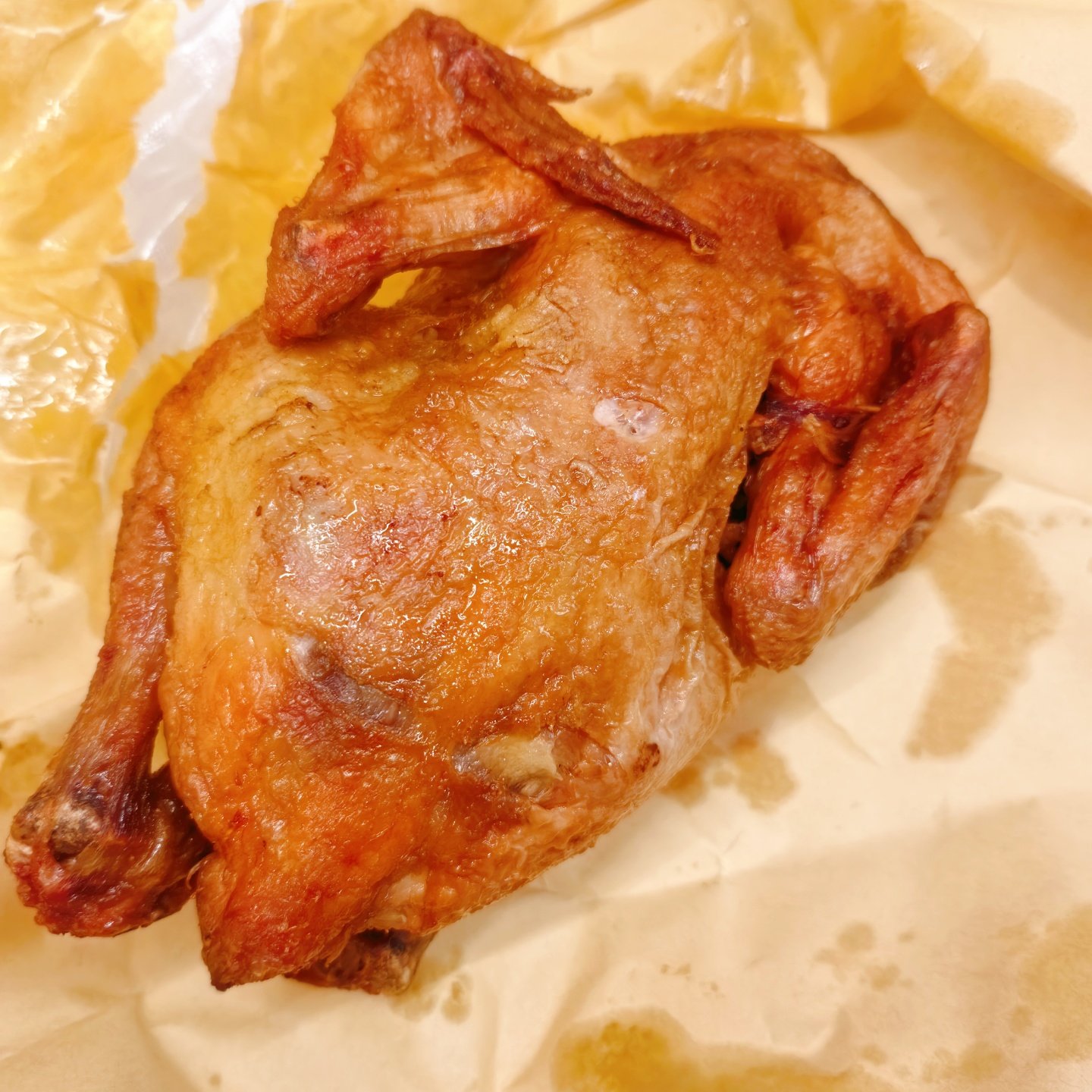 大东副食排队王代购怪合味香酥鸡