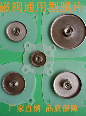 电磁阀2W-50220v水阀用硅胶膜片电池阀胶垫橡胶 氟橡胶 4分6分1寸