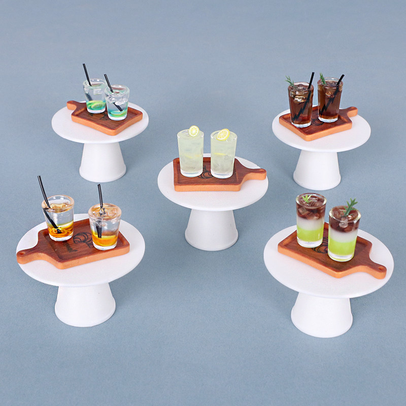 仿真迷你娃娃屋托盘模型果汁摆件手工diy桌子家居场景装饰品配件,玩具/童车/益智/积木/模型,家居/生活场景,淘宝优惠券,粉丝福利购,淘宝优惠卷