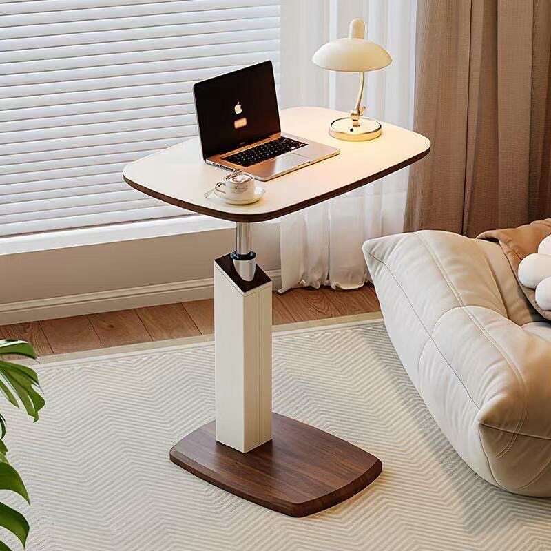 可升降床边桌可移动沙发茶几移动角几胡旋转客厅电脑桌迷你小边几图片