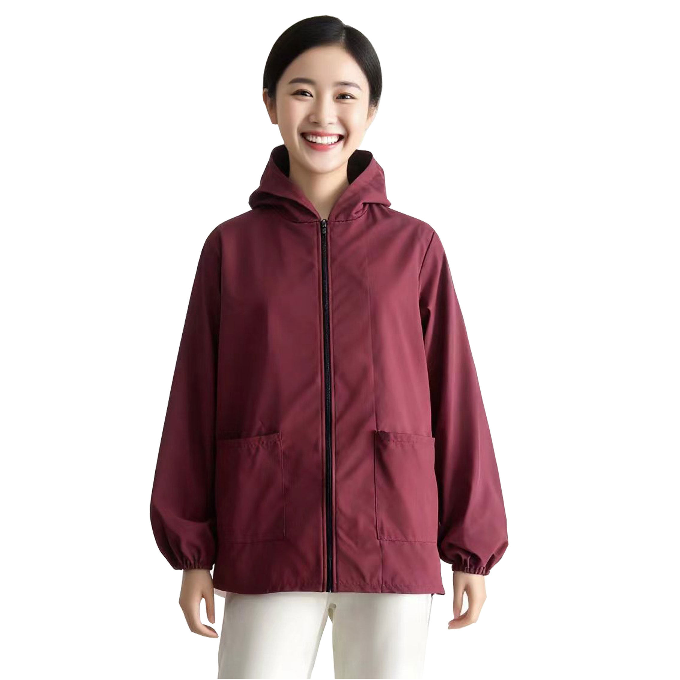 秋冬加绒加厚短款罩衣防水防油耐脏工作服男女干活外套衣厨房围裙,男装,工装制服,淘宝优惠券,粉丝福利购,淘宝优惠卷