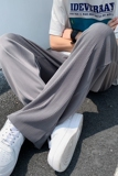k202P40控2024夏港风ins冰丝长款透气运动薄款宽松休闲，男装休闲裤，电商B205