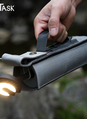 OUTASK倾巢TD-1户外伸缩露营灯专用收纳包保护套手提防护套聚丙烯