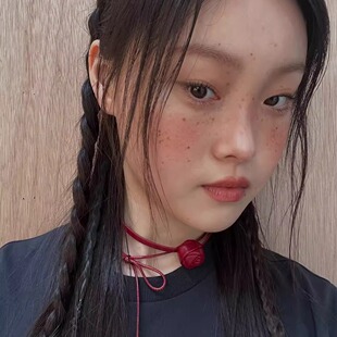 高级质感个性时髦百搭点睛之笔皮质玫瑰蔷薇蝴蝶结项链choker颈链