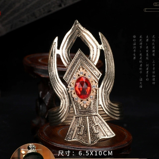 古装汉服影视剧同款头饰发冠日常造型舞台演出头冠金色复古新款