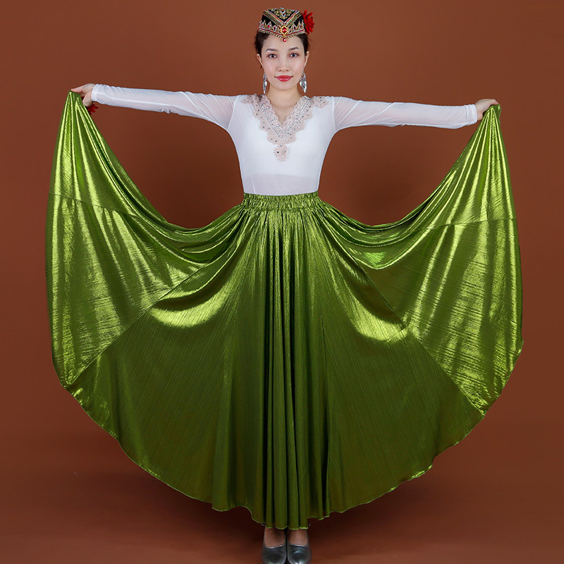新疆舞蹈大摆裙子高档维族舞服