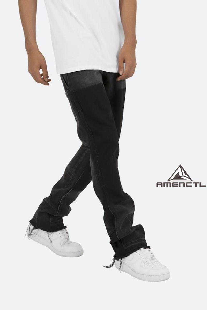 mnmlfog风格水洗黑常规休闲工装