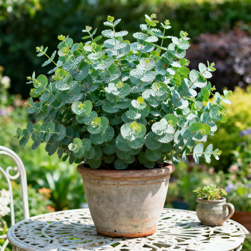 尤加利银水滴室内阳台