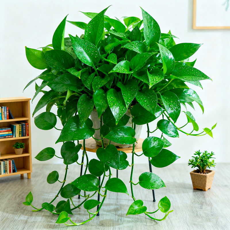 新房装修净化空气水培绿植