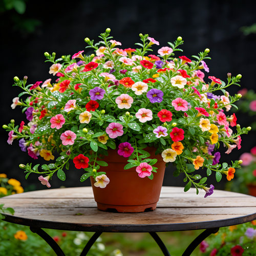 【多色】百万小玲盆栽带花苞四季开垂吊花卉阳台庭院易爆盆好养