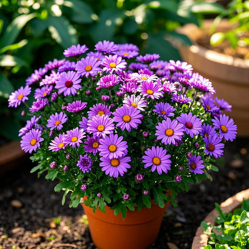 【开花易爆盆】姬小菊盆栽带花苞小雏菊玛格丽特花苗多年生耐热