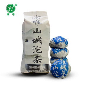 渝雅山城沱茶 重庆特产云南大叶茶普洱生茶袋装500g包邮