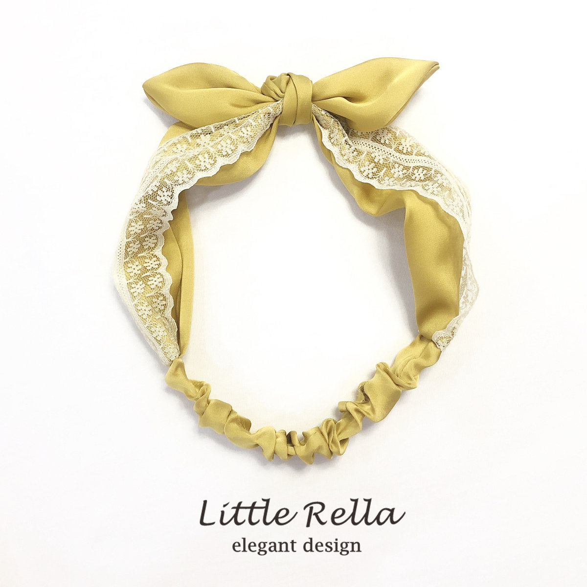 高级感女宝宝蕾丝柔软发带