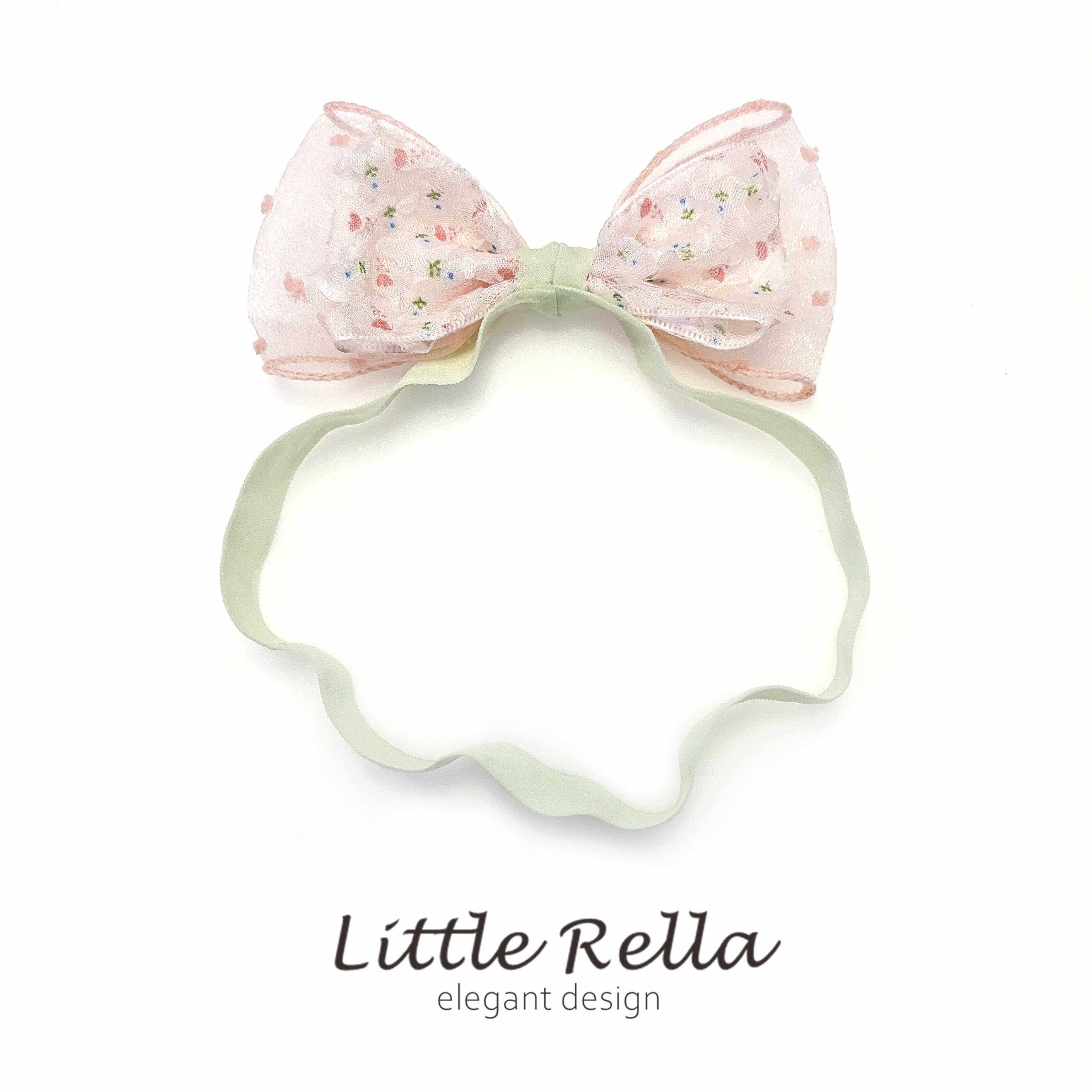 手工款夏季宝宝发带田园0-2岁