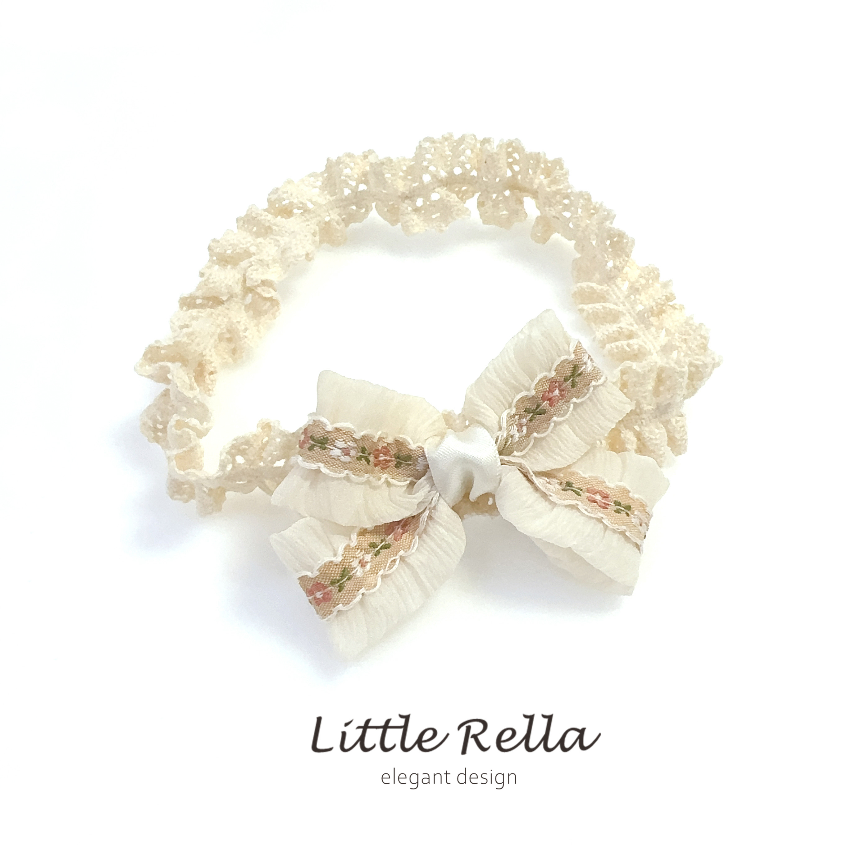 原创设计婴儿发带满月头饰