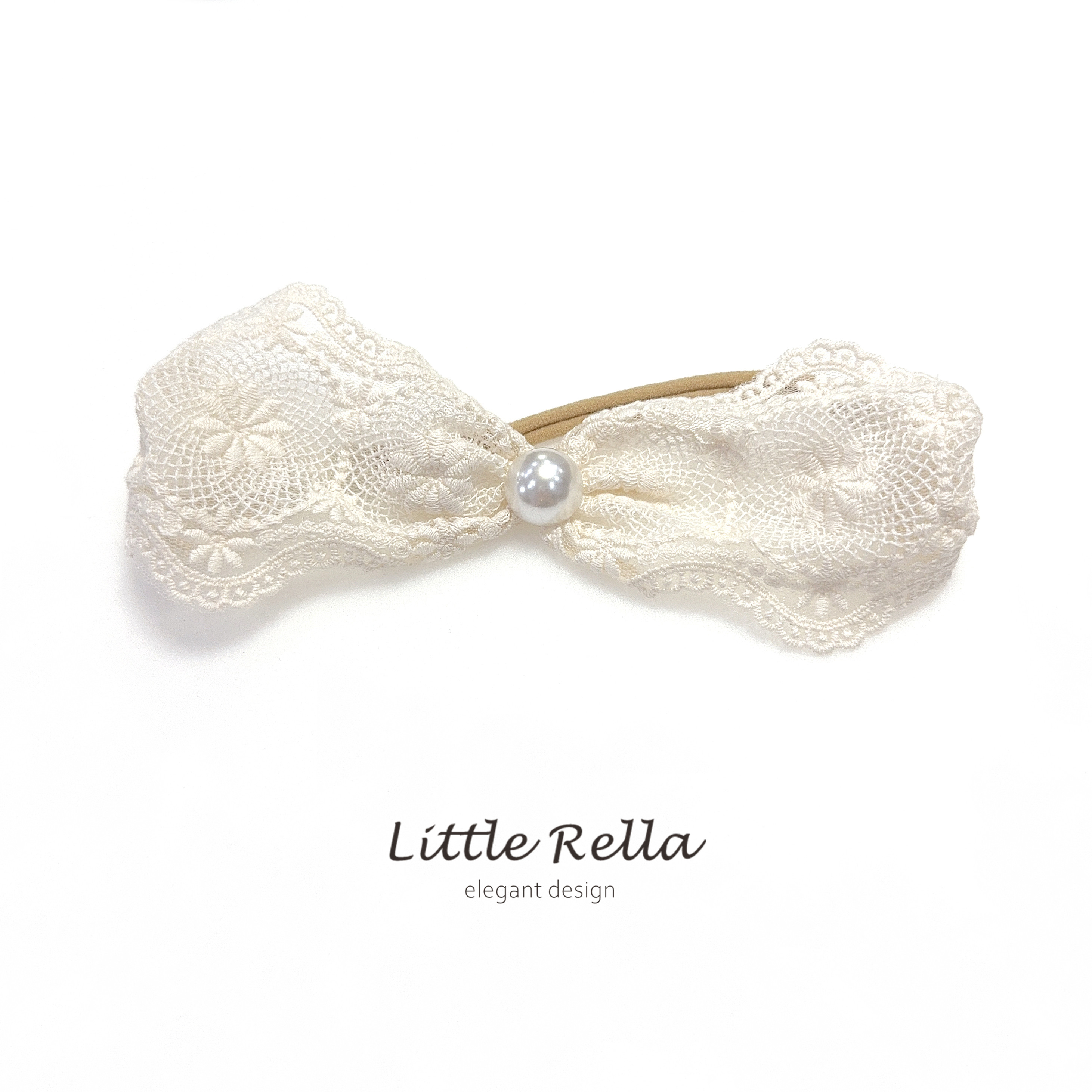 0-3岁宝宝蕾丝发带森系