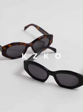 金属标多边形镜框太阳镜时尚墨镜