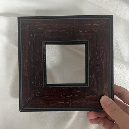 金泰凡画框木色系实木画框可定制
