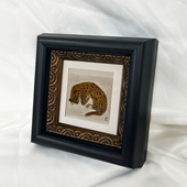 饰相框 实木画框定制高级感油画外框挂墙中古风拼图框装 高版 新中式