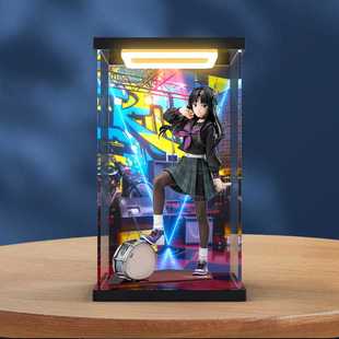 仁菜 cry 鲁帕 桃香 海老手办回灯收纳盒 适用寿屋Girls 昂 band