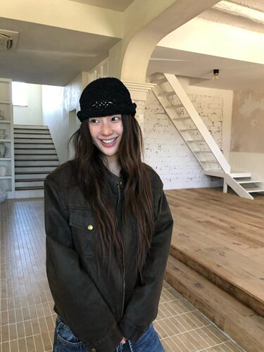 港风复古炒色工装夹克机车短外套