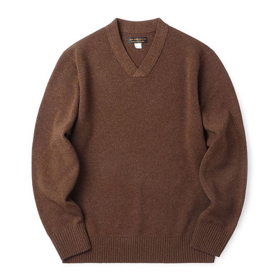 riskrider经典v领羊毛美丽奴羊毛