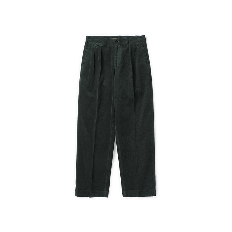 riskrider 阔腿灯芯绒双摺工装裤  100%美棉 R2355-1