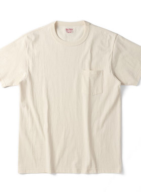 riskrider23舒适圆领口袋T恤短袖  美棉 旧时制作工艺  R2078