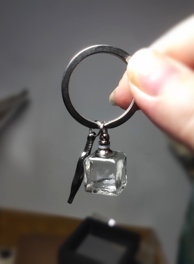 不掉色宠物毛发保存收藏瓶纪念吊坠朱砂挂件空瓶胎毛保存瓶纪念品