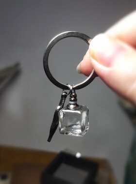 不掉色宠物毛发保存收藏瓶纪念吊坠朱砂挂件空瓶胎毛保存瓶纪念品