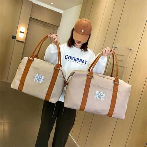 Сумка на одно плечо для путешествий, портативная сумка для путешествий с разделителями, ткань оксфорд