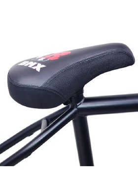 BMX一体座包小轮车自行车土坡车坐垫表演车加宽加厚鞍座上翘设计