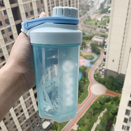 定制健身运动蛋白粉500ml水杯