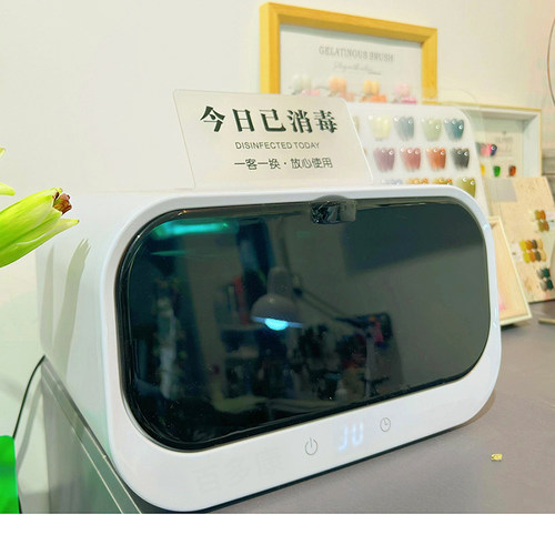 妤太太臭氧紫外线消毒柜修脚工具热风桌面采耳图书白色加热诊所uv