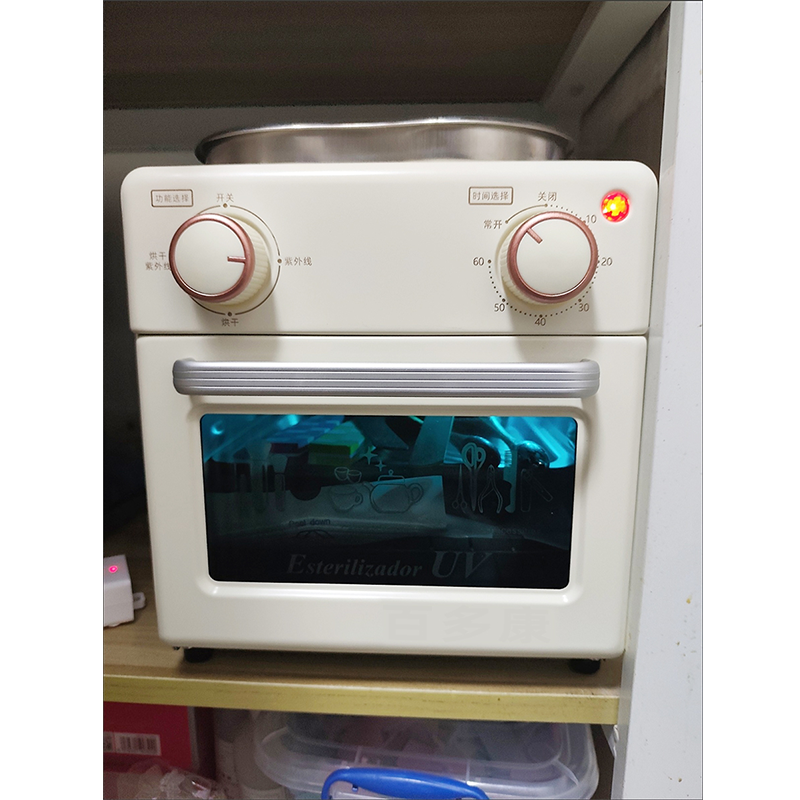 理发店医用器械消毒柜小尺寸消毒柜医疗立式台式白色奶瓶内衣臭氧