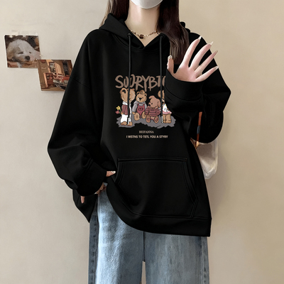 连帽卫衣女款小个子2025新款