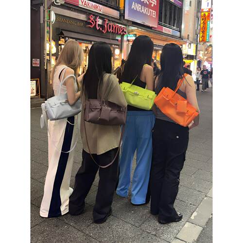 韩国Deinet26ss夏季新款果冻包JELLY百搭YK多色手提单肩腋下包女