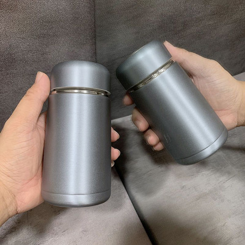 磨砂小巧304不锈钢便携保温杯