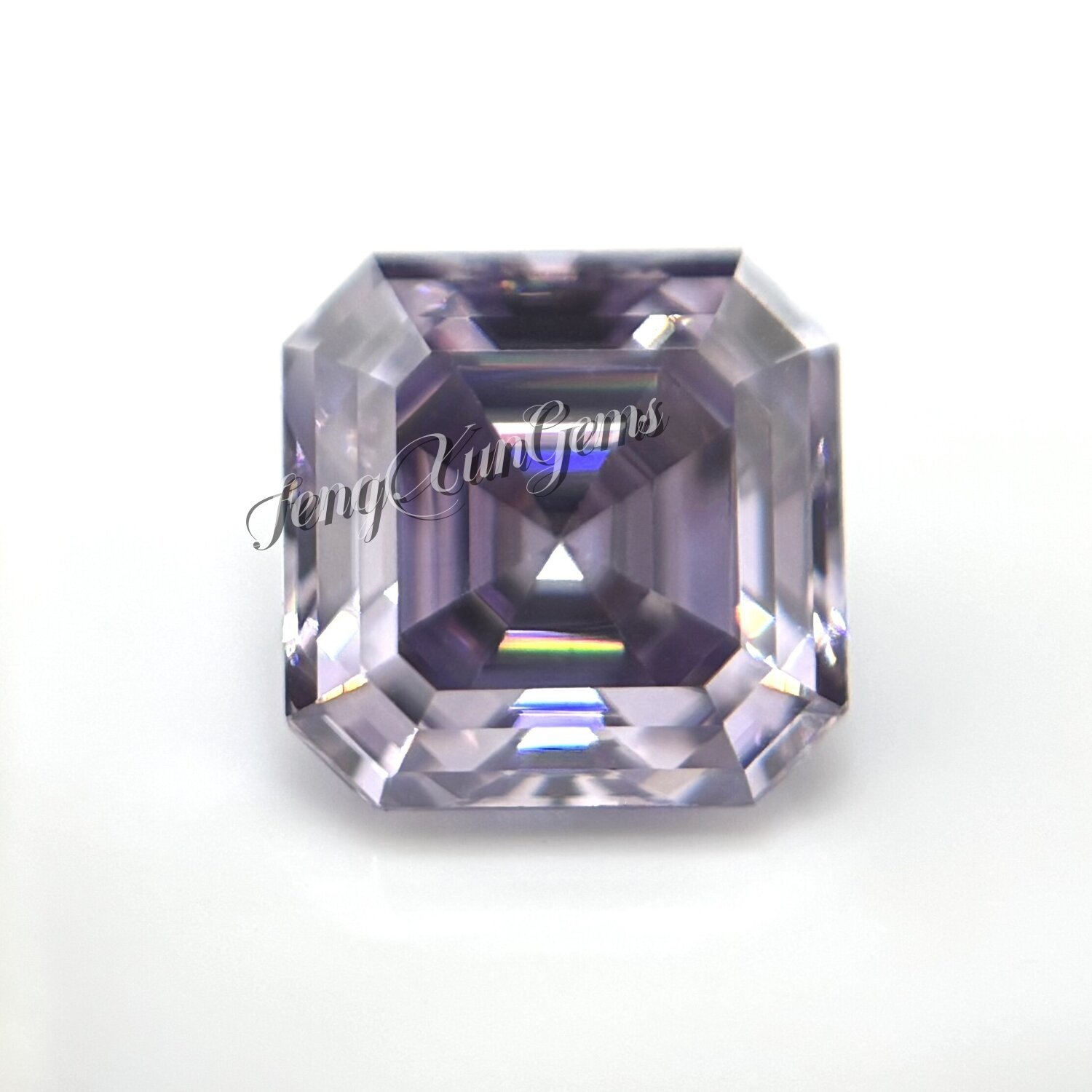 高级感莫桑钻宝塔形阿斯切浅紫色裸石 过钻笔带腰码带证书 VVS1,饰品/流行首饰/时尚饰品新,戒指/指环,淘宝优惠券,粉丝福利购,淘宝优惠卷