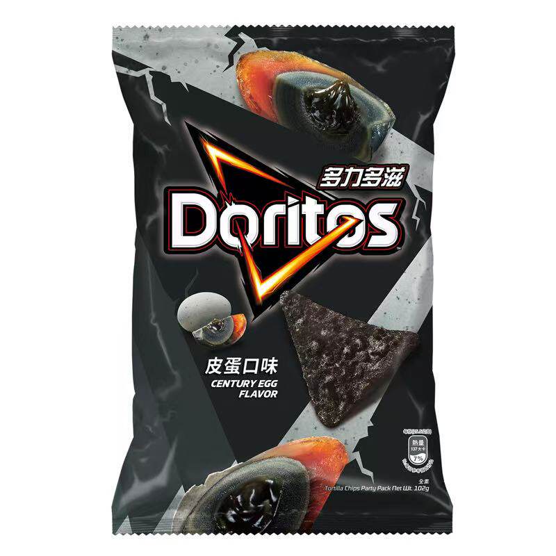 多力多滋皮蛋口味玉米片102g图片