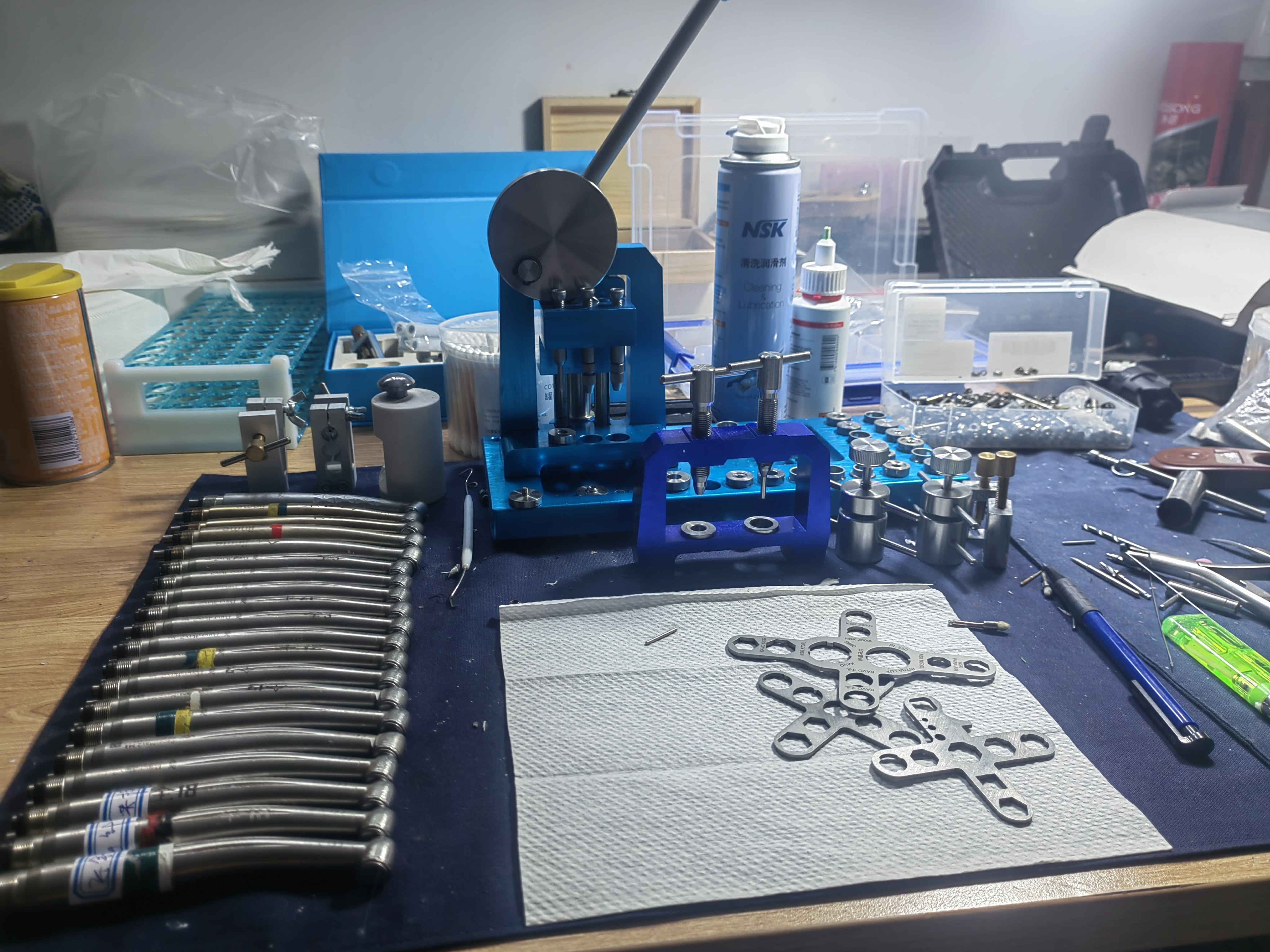 牙科高速手机维修NSK西诺德西北精美西码高速手机维修